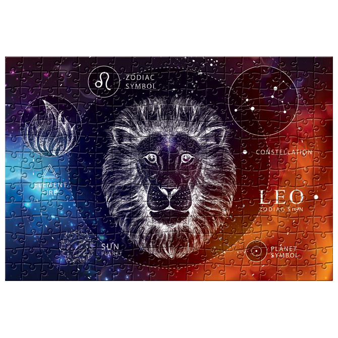 Puzzle 250 kom Zodiac 5 Leo (Lav) Interdruk Cijena