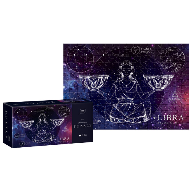 Puzzle 250 kom Zodiac 7 Libra (Vaga) Interdruk Cijena