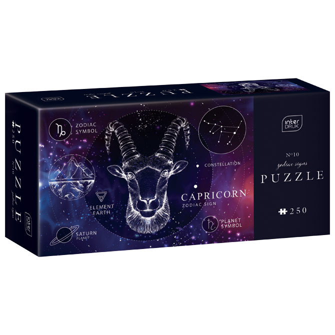 Puzzle 250 kom Zodiac 10 Capricorn (Jarac) Interdruk Cijena