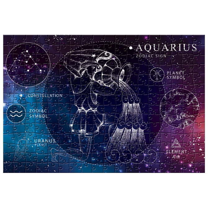 Puzzle 250 kom Zodiac 11 Aquarius (Vodenjak) Interdruk Cijena