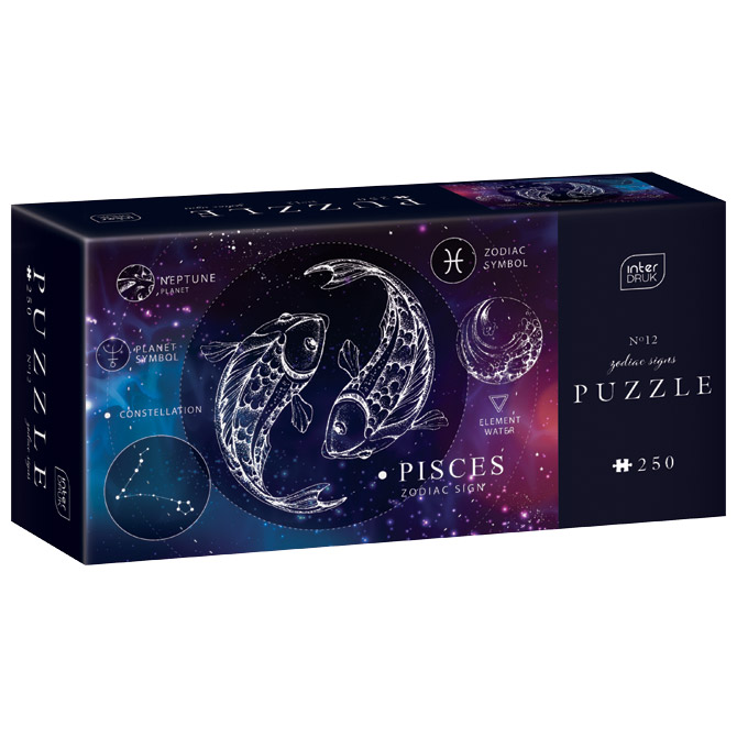 Puzzle 250 kom Zodiac 12 Pisces (Ribe) Interdruk Cijena