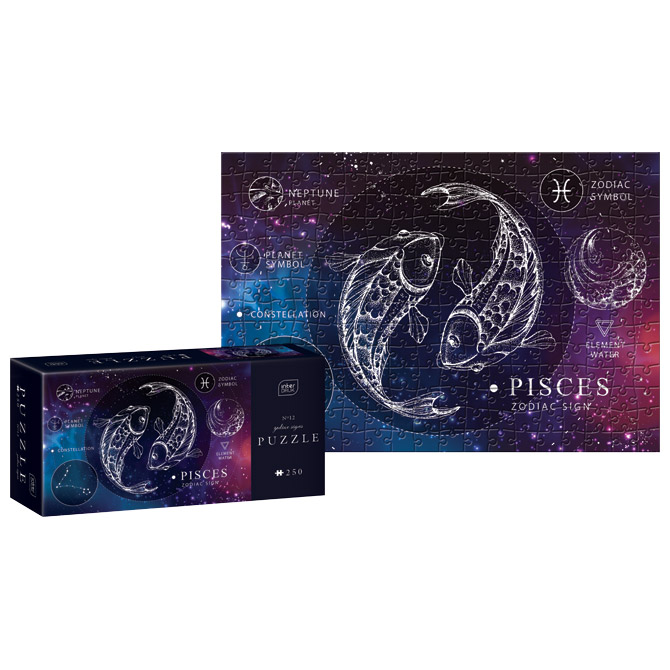 Puzzle 250 kom Zodiac 12 Pisces (Ribe) Interdruk Cijena