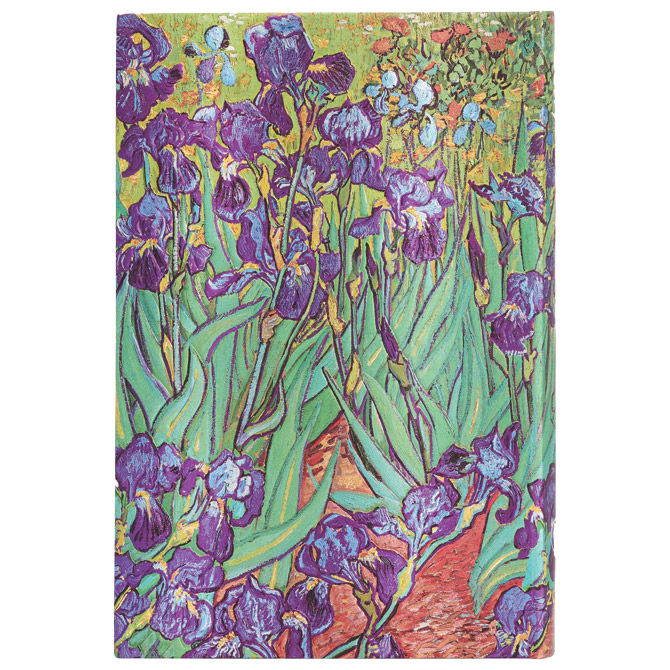 Planer tjedni 2025-9,5x14cm-mini horizontalni s gumicom Van Gogh’s Irises Paperblanks DED5749 1 Cijena