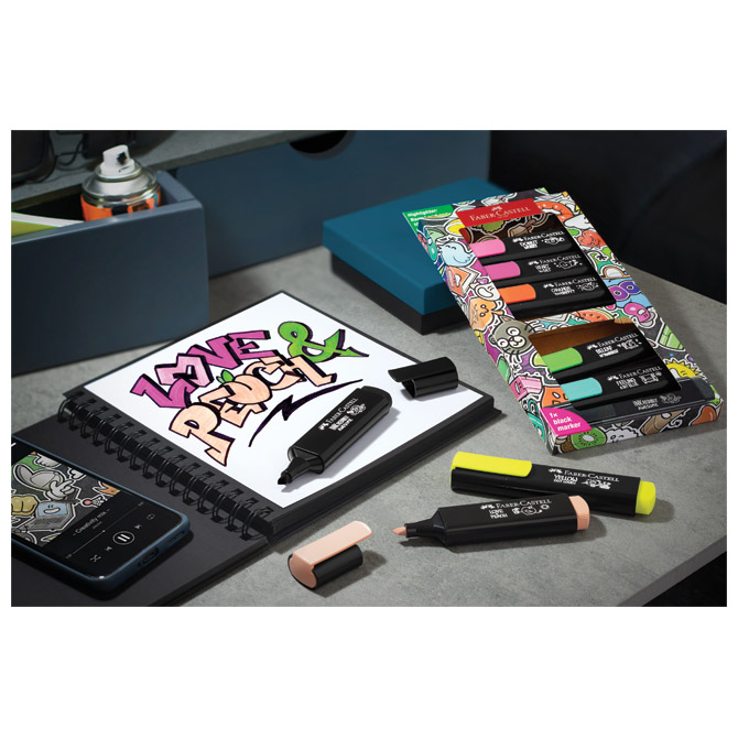 Signir 1-5mm 46 Graffiti kart.kutija Faber Castell 254692/8boja blister Cijena