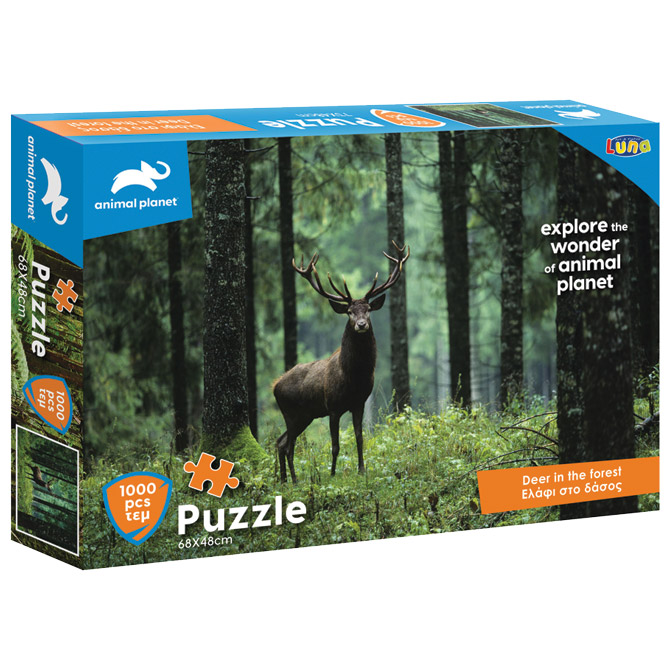 Puzzle 1000 kom Animal planet Deer Diakakis 000570696 Cijena