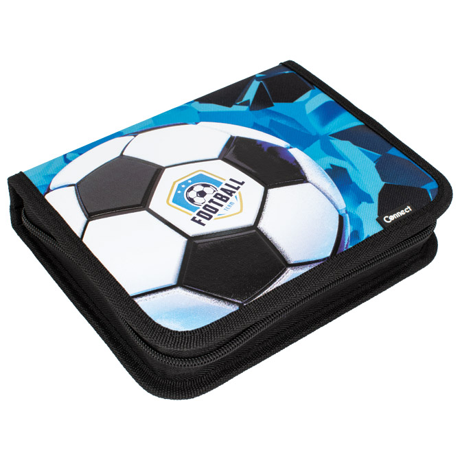 Pernica puna 1zip 2preklopa Football Blue 1B 25.Connect Cijena