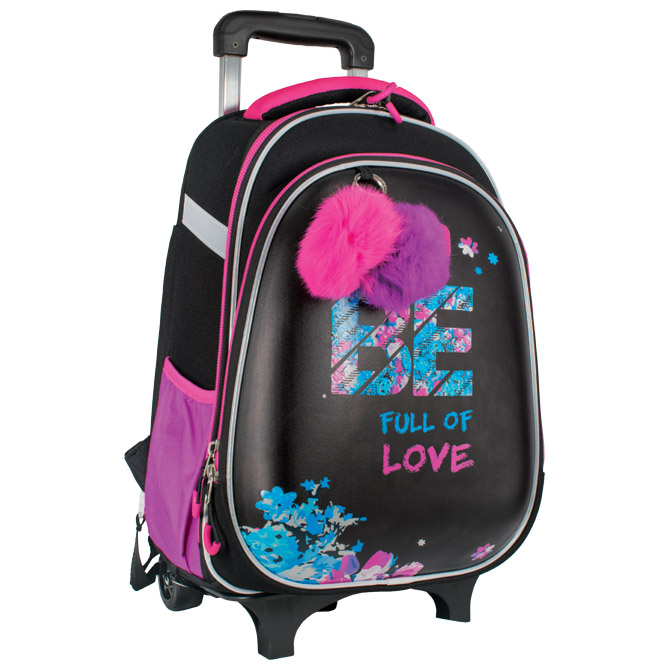 Ruksak školski s kotačićima XT Be Full Of Love 25.Connect Cijena
