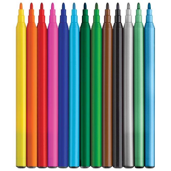 Flomaster školski  10+3boje Dino Faber Castell 554214 blister Cijena