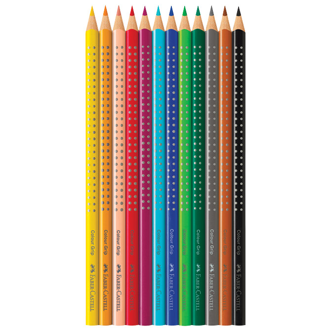 Boje drvene  12boja Grip 2001 Faber Castell 201585 blister Cijena