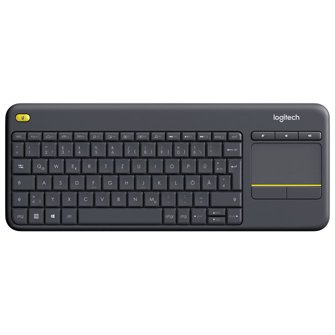 Tipkovnica + touchpad K400+ Logitech crna Cijena