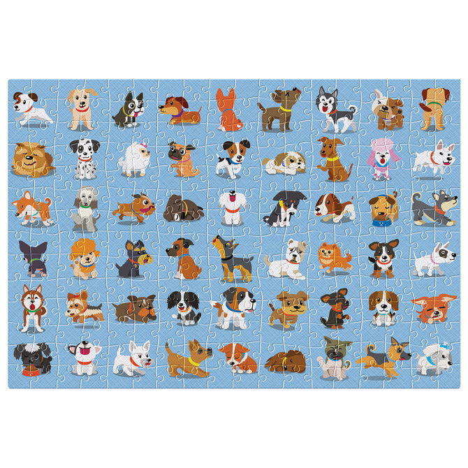 Puzzle 250 kom Kids 7 Dogs Interdruk Cijena