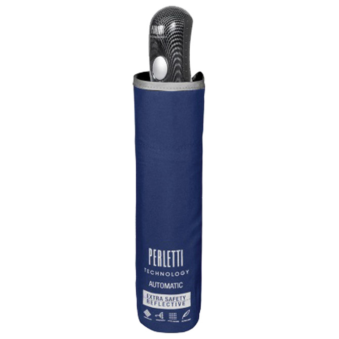 Kišobran automatik sklopivi s plast.drškom Technology Perletti 21800 pla/refl.rub!! Cijena