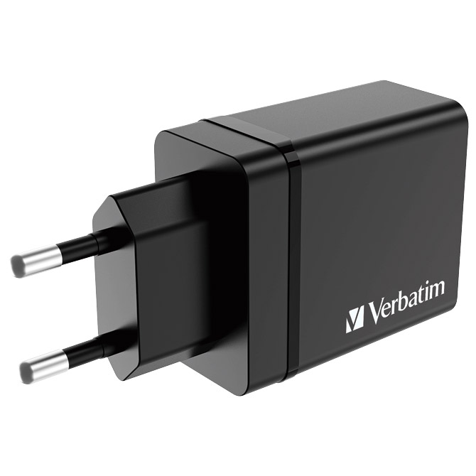 Punjač za mobilne uređaje zidni 1xUSB-C/PD 20W/1xUSB-A QC 3.0/2xUSB-A 10W Verbatim 49700 crni Cijena