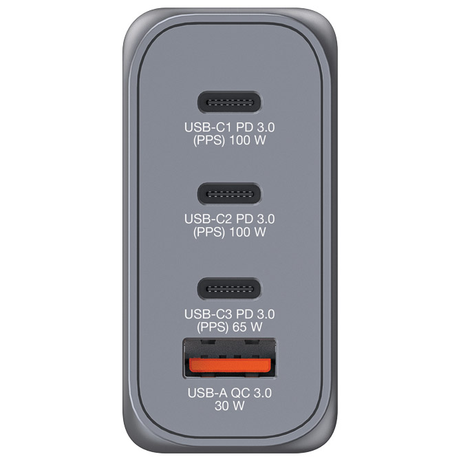 Punjač za mobilne uređaje zidni 2xUSB-C/PD 100W/1xUSB-A QC 3.0 (EU/UK/US)  Verbatim 32202 Cijena