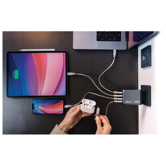 Punjač za mobilne uređaje zidni 2xUSB-C/PD 100W/1xUSB-A QC 3.0 (EU/UK/US)  Verbatim 32202 Cijena