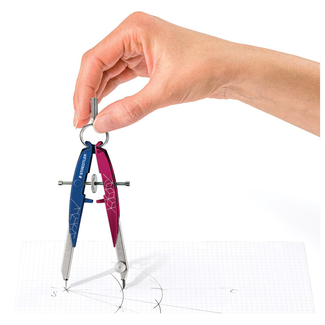 Šestar s preciznim podešavanjem Mars Comfort 125 years Staedtler 556 00-MA2 pla/ljub blister Cijena