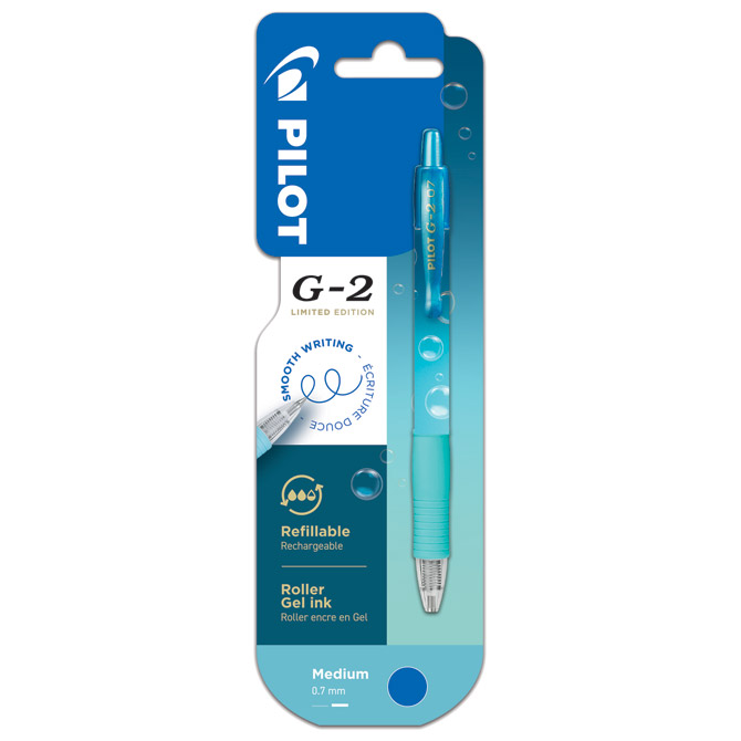 Roler gel grip 0,7 mm G2 Bubble Pilot BLG27TRB-BG-L (plavi ispis) plavi blister Cijena