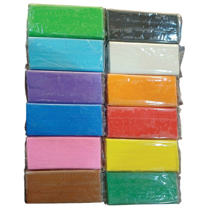 Plastelin 12boja x 200 g u plastičnoj kantici (2400 g) MC2400S12P Cijena