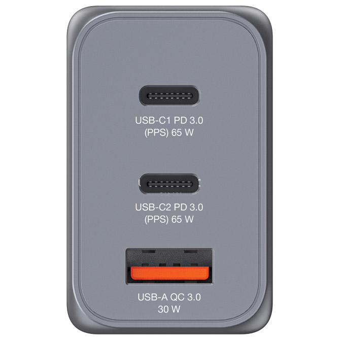 Punjač za mobilne uređaje zidni 2xUSB-C/PD 65W/1xUSB-A QC 3.0 (EU/UK/US)  Verbatim 32201 Cijena