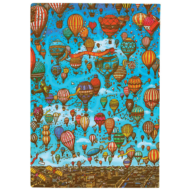 Notes 12x17,5 cm-midi crte  88L s gumicom Ballon Festival Flexis Paperblanks FB9910-9 Cijena