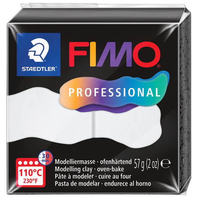 Masa za modeliranje   57g Fimo Professional Staedtler 8040-0 bijela Cijena