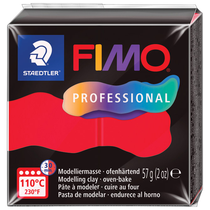 Masa za modeliranje   57g Fimo Professional Staedtler 8040-200 crvena Cijena