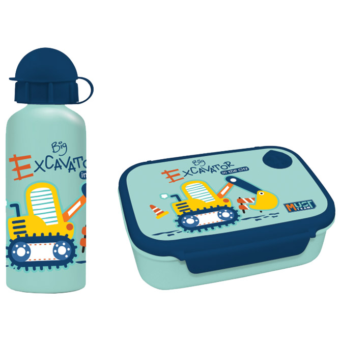 Set Boca 500ml + kut.za užinu Excavator Must Diakakis 000586460 Cijena