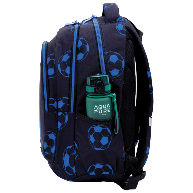 Ruksak školski-notebook anatomski Blue Football Head 502025036 Cijena