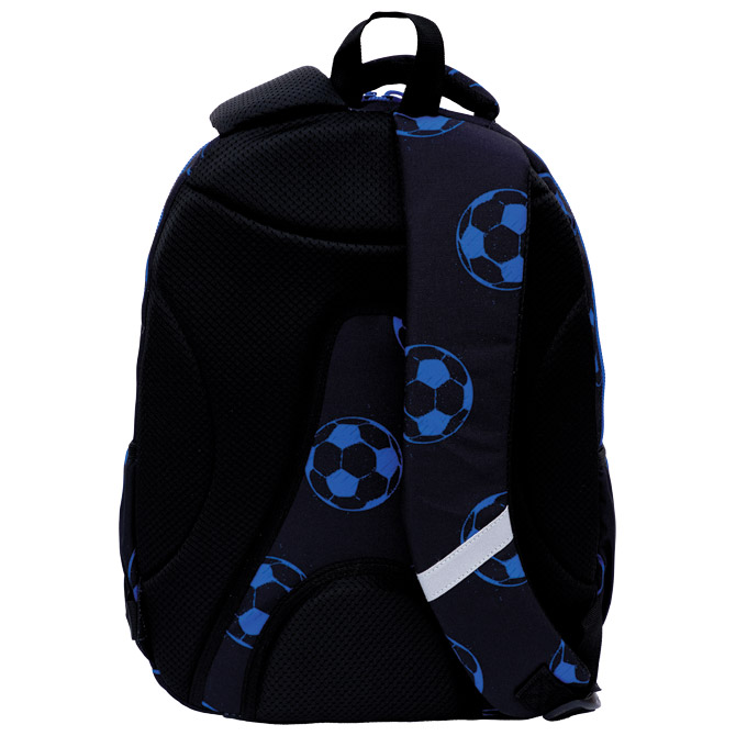 Ruksak školski-notebook anatomski Blue Football Head 502025036 Cijena