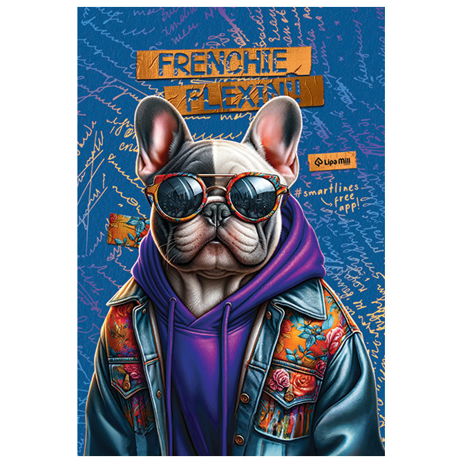 Teka meki uvez A4 crte 40+2L 80g Fashion animals-Smartlines Mar Mar Cijena