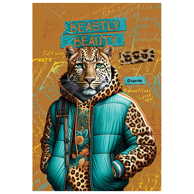 Teka meki uvez A4 crte 40+2L 80g Fashion animals-Smartlines Mar Mar Cijena