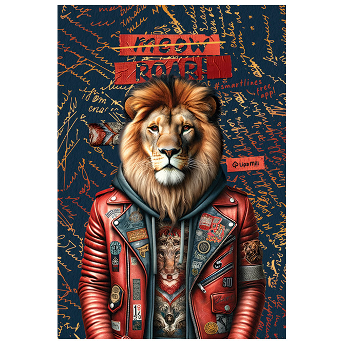 Teka meki uvez A4 crte 40+2L 80g Fashion animals-Smartlines Mar Mar Cijena