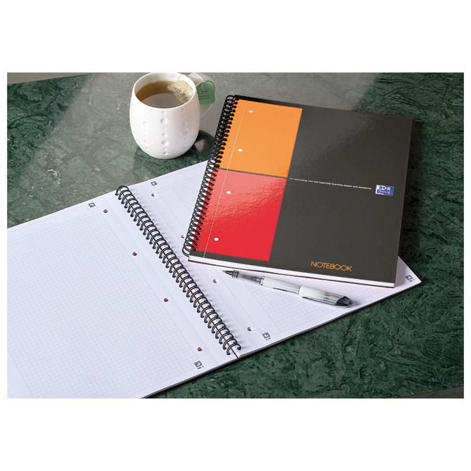 Blok kolegij A4 karo 80L perforacija+4rupe International notebook Oxford 100103664 Cijena