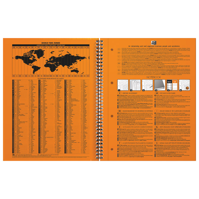 Blok kolegij A4 crte 80L perforacija+4rupe International notebook Oxford 100104036 Cijena