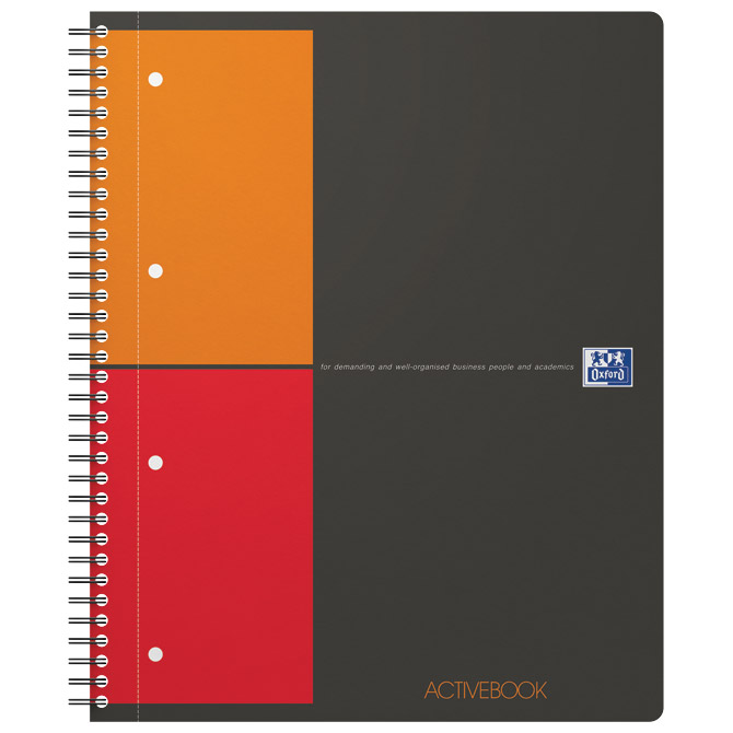 Blok kolegij A4 karo 80L perforacija+4rupe Activebook Oxford 100104329 Cijena