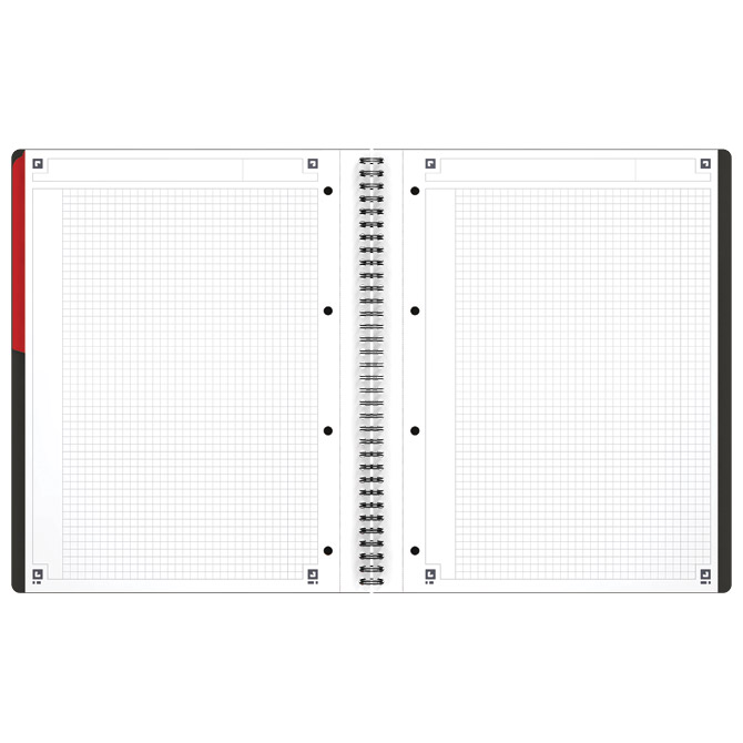 Blok kolegij A4 karo 80L perforacija+4rupe Activebook Oxford 100104329 Cijena