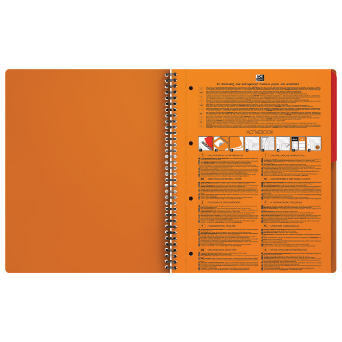 Blok kolegij A4 crte 80L perforacija+4rupe Activebook Oxford 100102994 Cijena