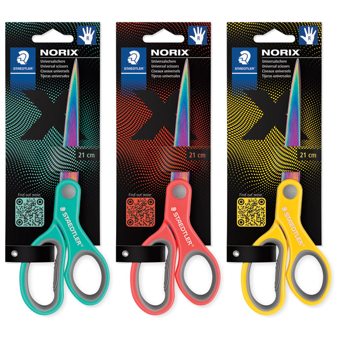 Škare školske 21 cm Norix Staedtler 965 21X BK sort blister Cijena