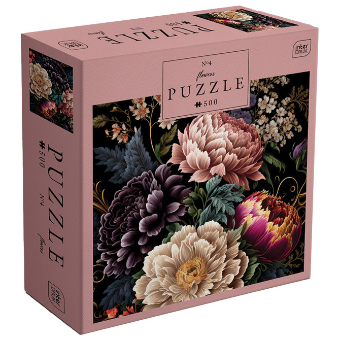 Puzzle 500 kom Flowers 4 Interdruk Cijena