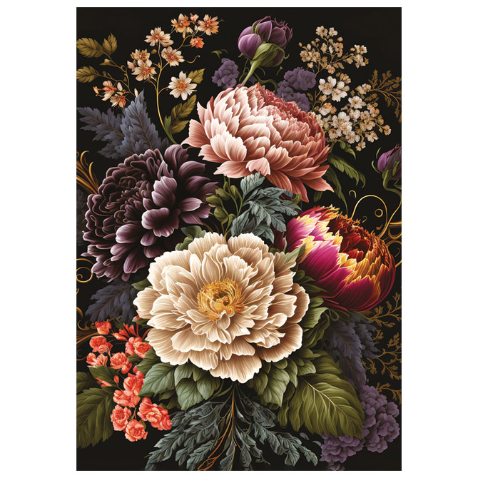 Puzzle 500 kom Flowers 4 Interdruk Cijena
