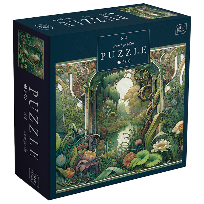 Puzzle 500 kom Secret Garden 3 Interdruk Cijena