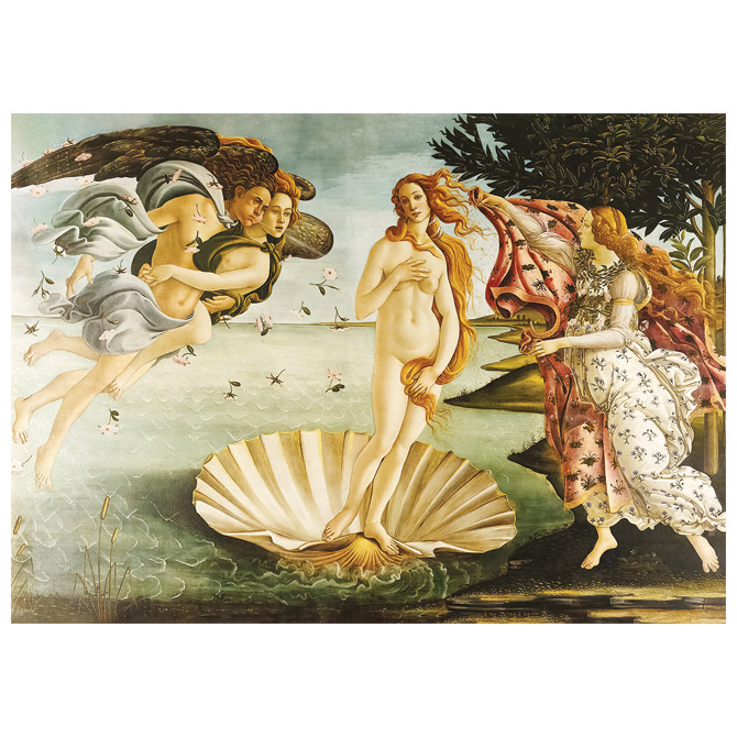 Puzzle 1000 kom tuba ART.5 Sandro Botticelli “The Birth of Venus” Interdruk Cijena