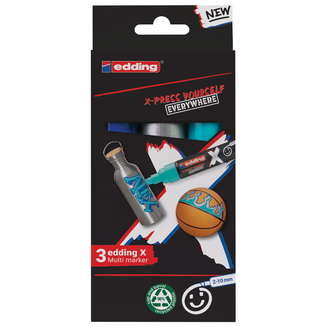 Set X Marker 2-10 mm Ocean pk3 Edding 6900 Cijena