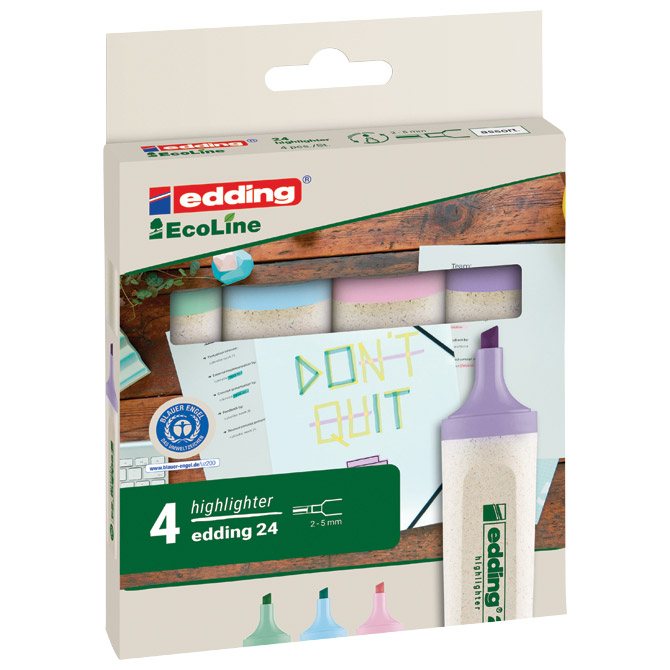 Signir 2-5 mm EcoLine Pastel Edding 24 4boje blister Cijena