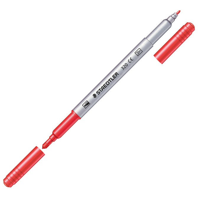 Flomaster 12boja obostrani s 2 vrha Design Journey Staedtler 3200 C12 blister Cijena