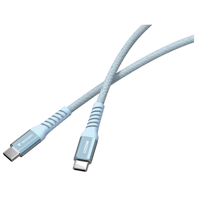 Kabel magnetski USB-C na USB-C 100W 120 cm Verbatim 31856 plavi Cijena