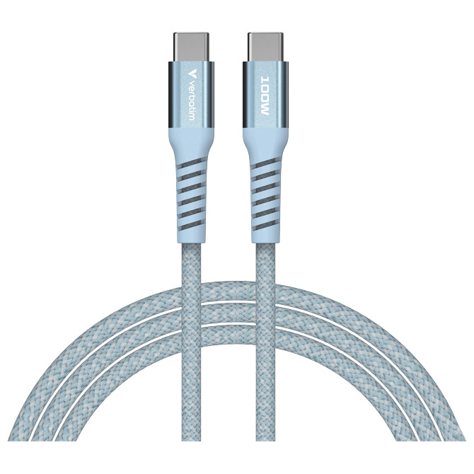 Kabel magnetski USB-C na USB-C 100W 120 cm Verbatim 31856 plavi Cijena
