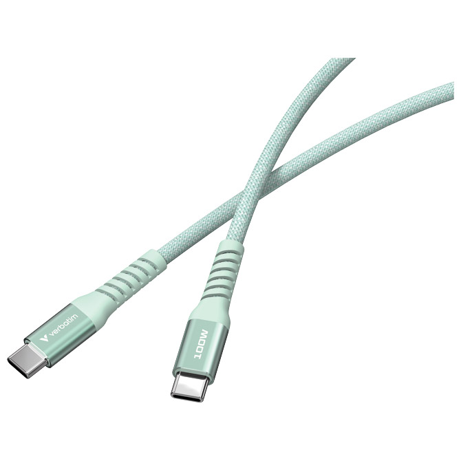 Kabel magnetski USB-C na USB-C 100W 120 cm Verbatim 31855 zeleni Cijena
