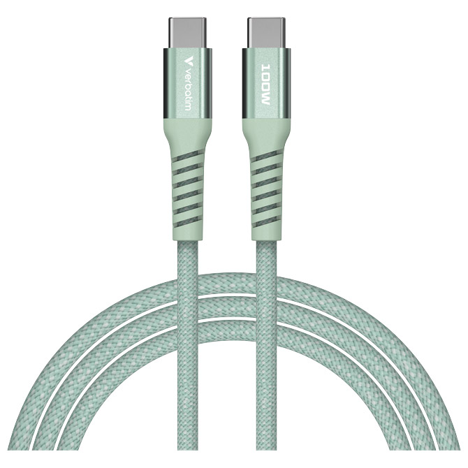 Kabel magnetski USB-C na USB-C 100W 120 cm Verbatim 31855 zeleni Cijena