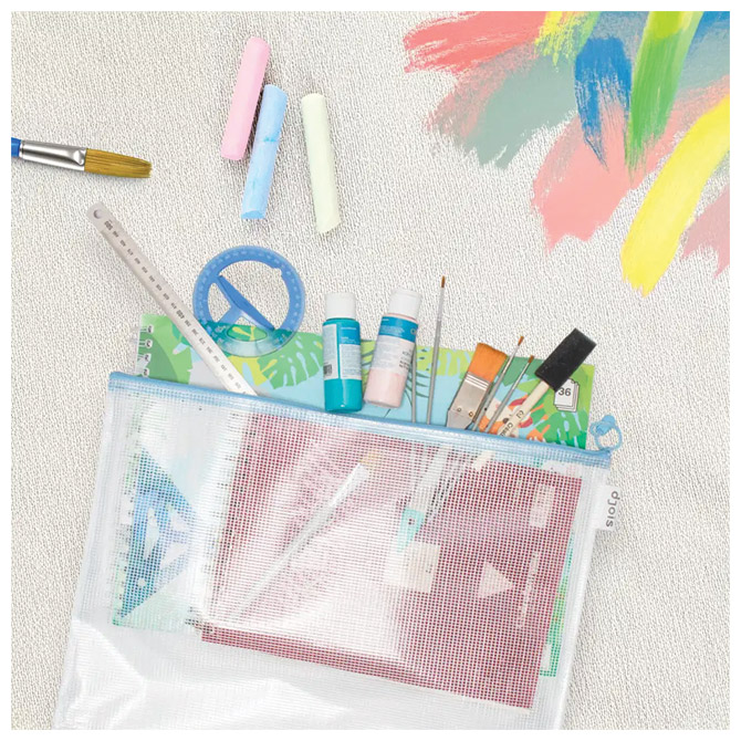 Etui pvc sa zipom A3 Tarifold(Djois)509030 pastel sortirano Cijena